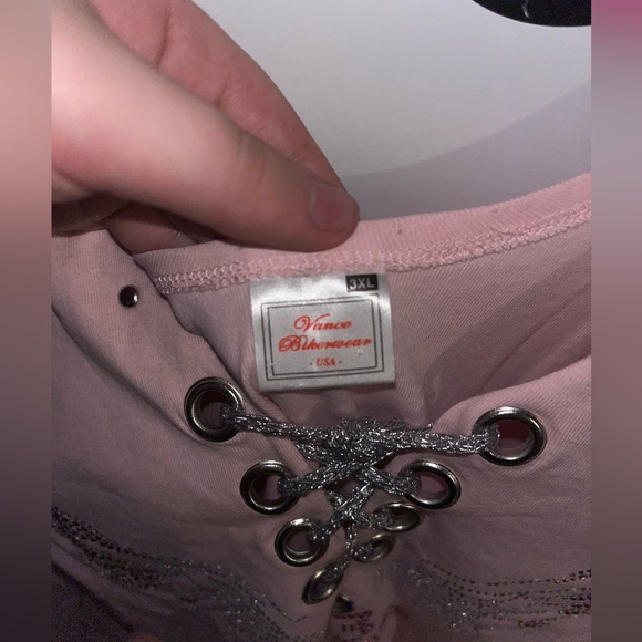 Baby Pink Friday the 13th Long Sleeve - Picture 3 of 4